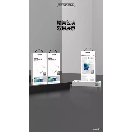 Cáp OTG chân Light Ning SENDEM A11 USB 3.0 Chính Hãng - BH 3 Tháng