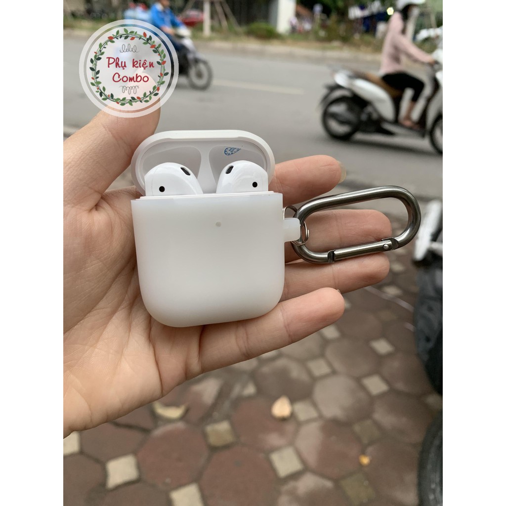 [CỰC MỊN] Vỏ bọc silicon đựng tai nghe airpods màu sắc trẻ trung, cá tính cho Airpods 1/2/Pro