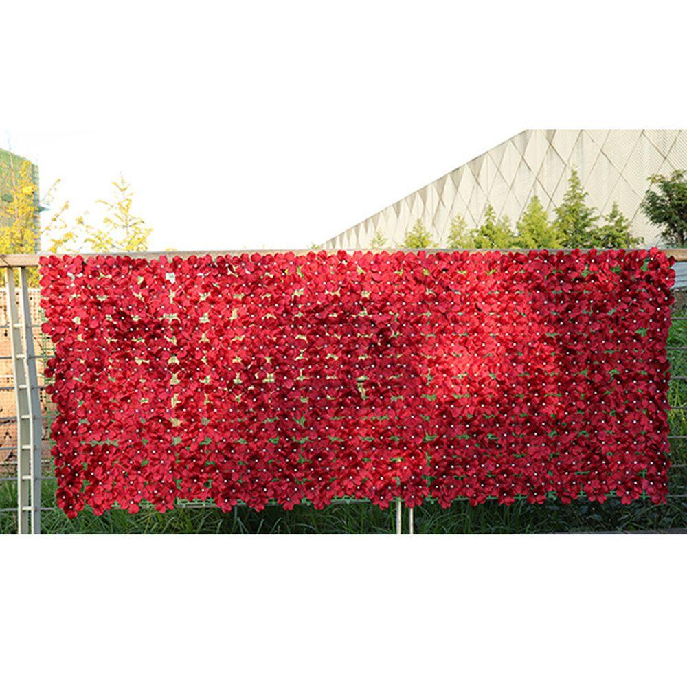 Daphne Hàng Rào Hoa Đào Giả 0.5x1M Treo Trang Trí Tường / Ban Công
