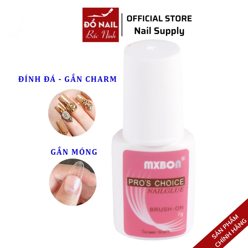 Keo Mxbon dùng để gắn móng, đính đá nail siêu chắc