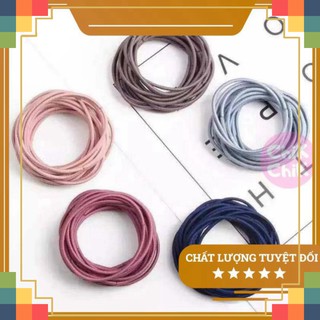 1k Sản Phẩm 1K, Dây Buộc Tóc Thời Trang, Dây Buộc Tóc Hàn Quốc 1K 3 Chiếc 1000