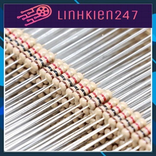 Bộ 50 Con Điện Trở Vạch 1/4W 5% 1K-1M