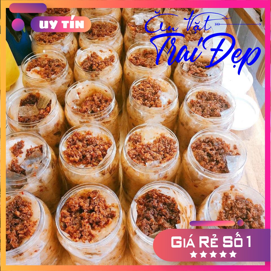 Bánh Tráng Tôm Cháy Tỏi hộp 350g - Trai Đẹp Snack