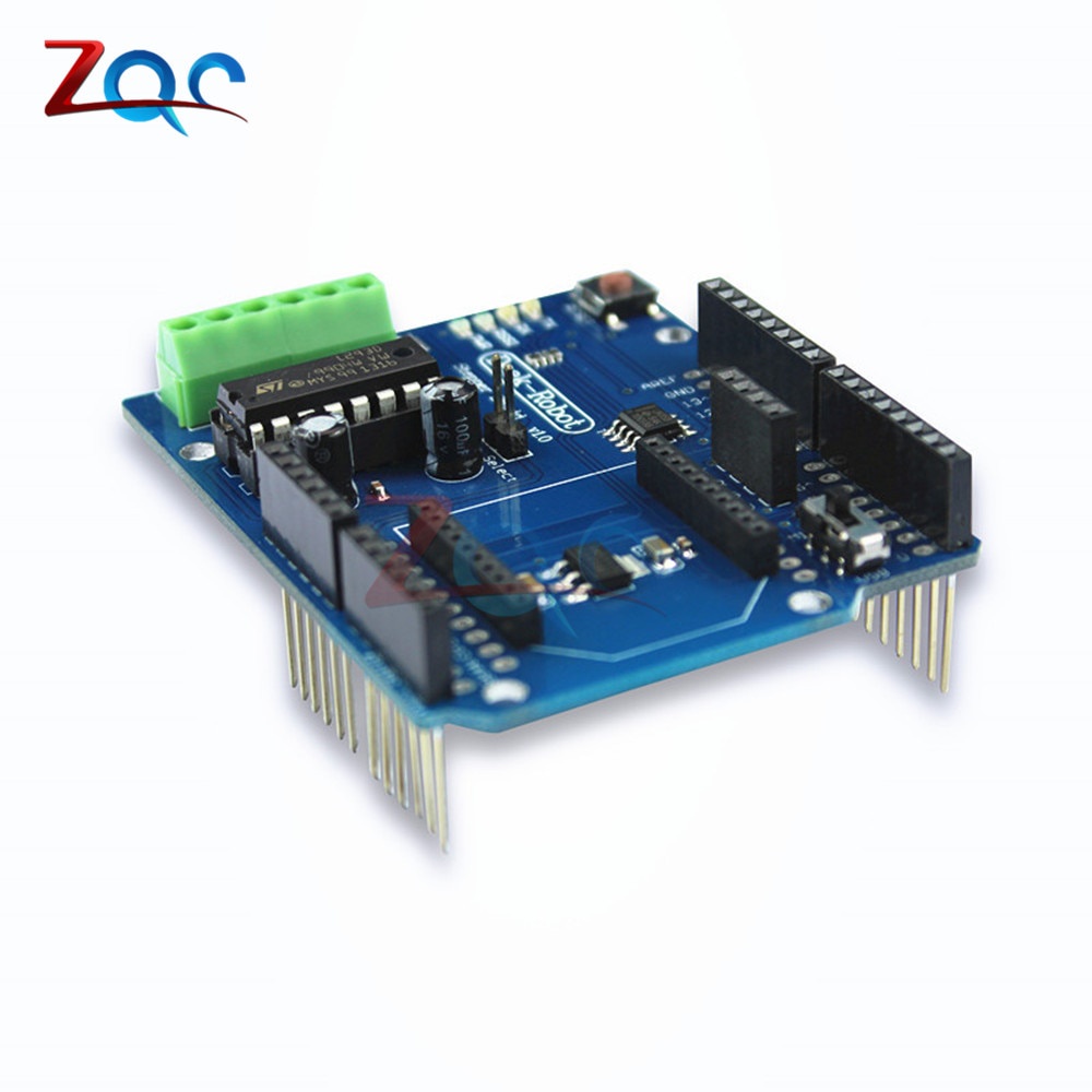 L293 L293D Wireless motor driver control board Expansion Board Shield Module with Switch for Arduino R3 XBee