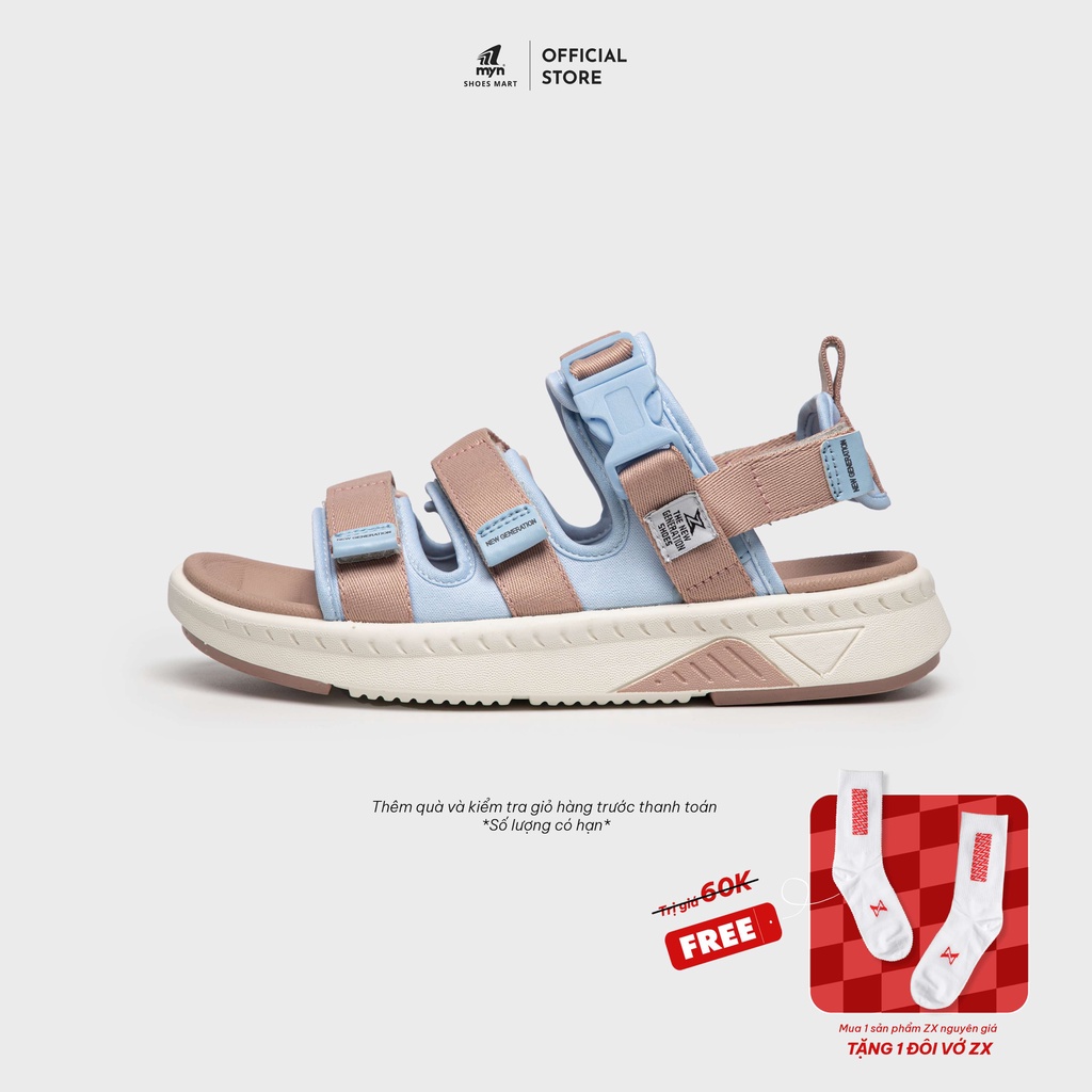 Giày Sandal Nữ ZX 3715 The City Light - PINK BLUE - Trending Color