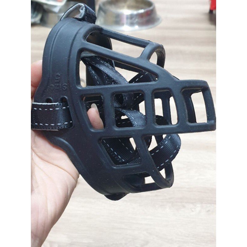 Rọ mõm silicon cao cấp Panda Dành cho chó