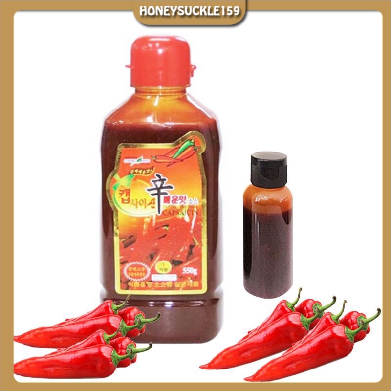 Tinh dầu ớt siêu cay Hàn Quốc 50g (chai nhỏ chiết)