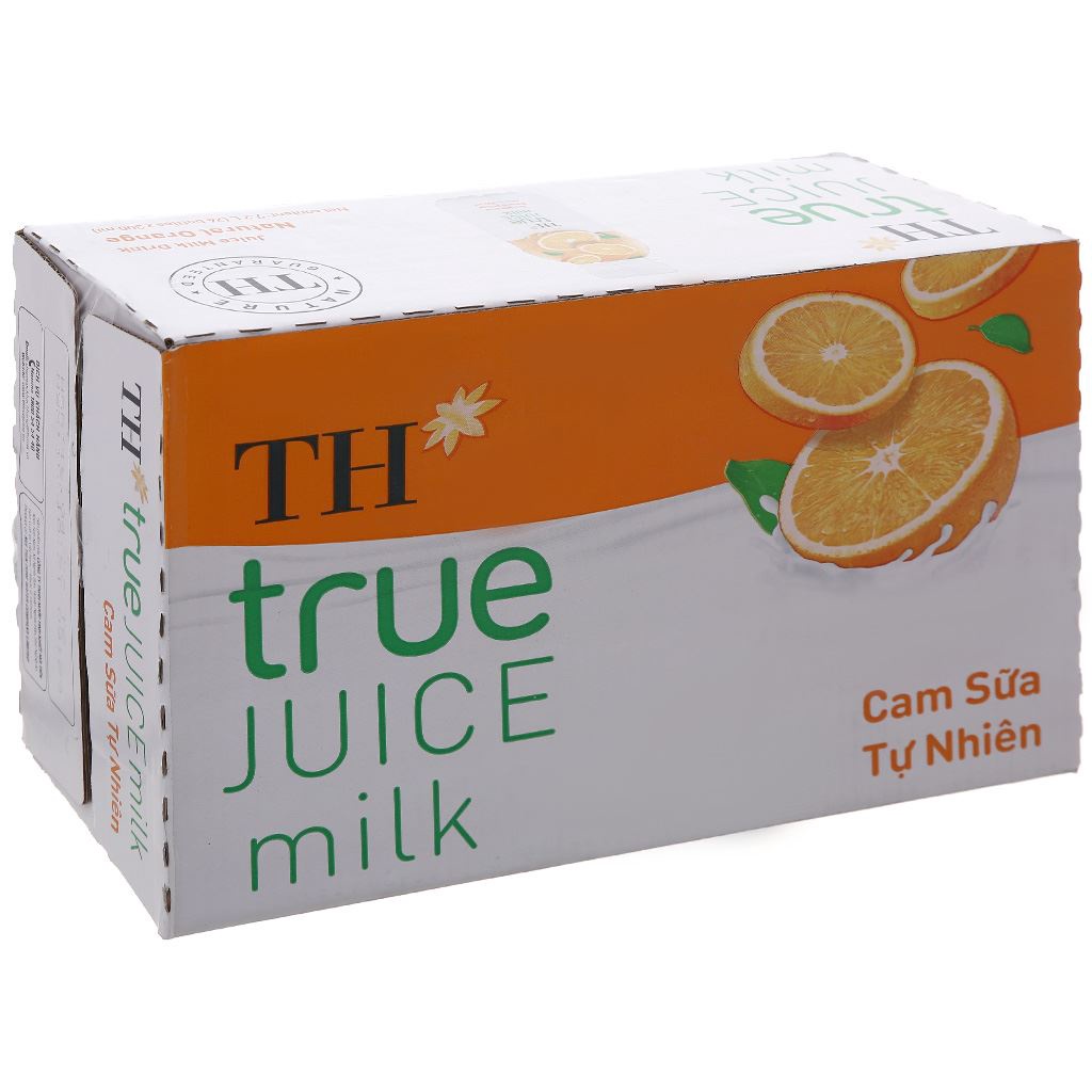 THÙNG 24 CHAI 300ML NƯỚC UỐNG SỮA TRÁI CÂY TH TRUE JUICE MILK (24 chai x 300ml)