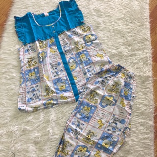 Đồ bộ vải tole loại 1 quần lỡ