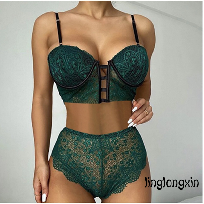 Bộ đồ lót ren 2 mảnh quyến rũ dành cho nữ