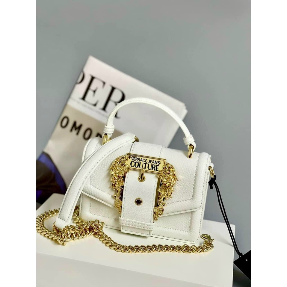Túi Versace trắng