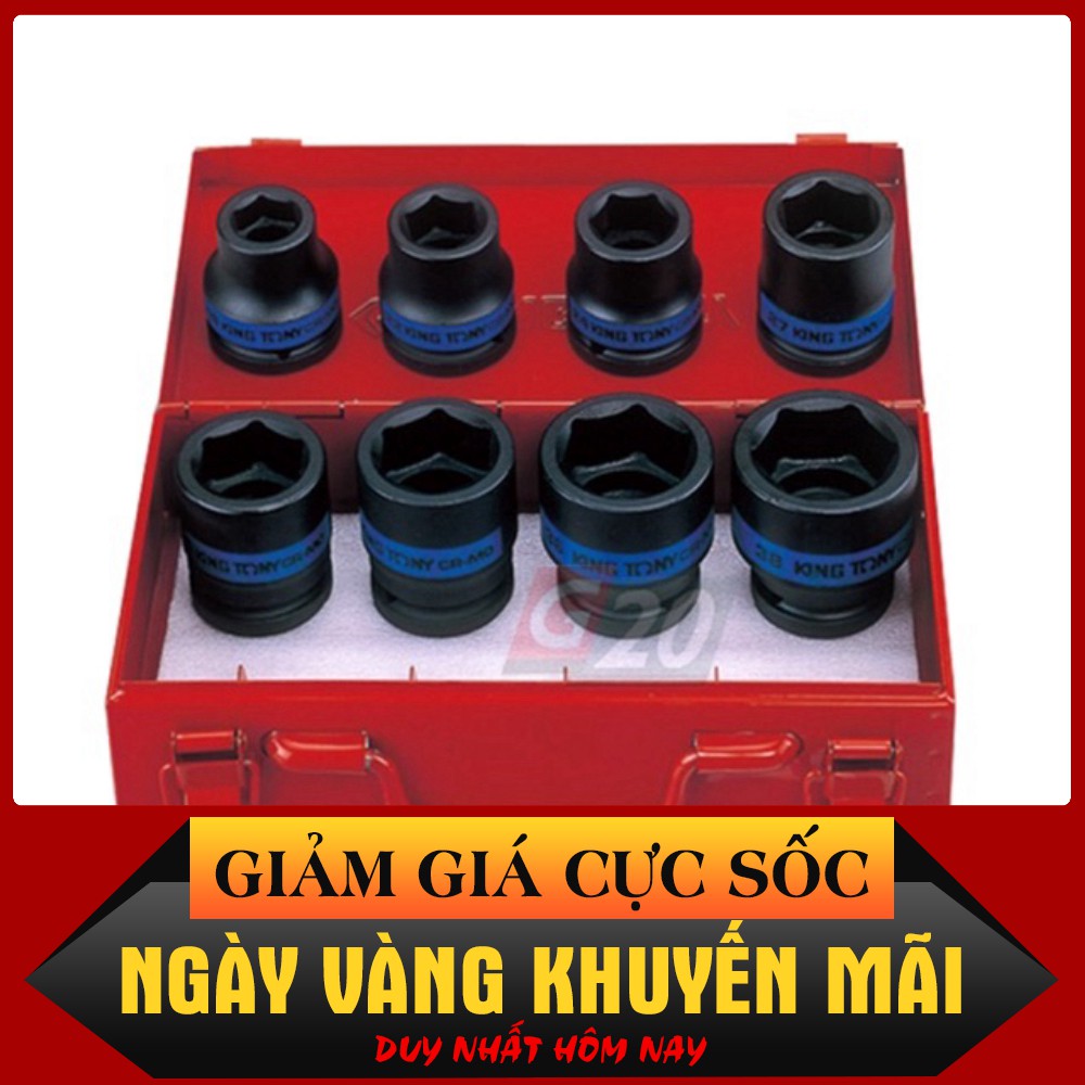 Bộ tuýp 8 chi tiết Kingtony 6408MP 3/4"