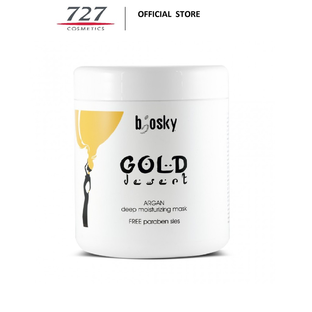 Dầu hấp dưỡng ẩm và làm mượt tóc Tricol Biosky Gold Desert Mask 1000ml