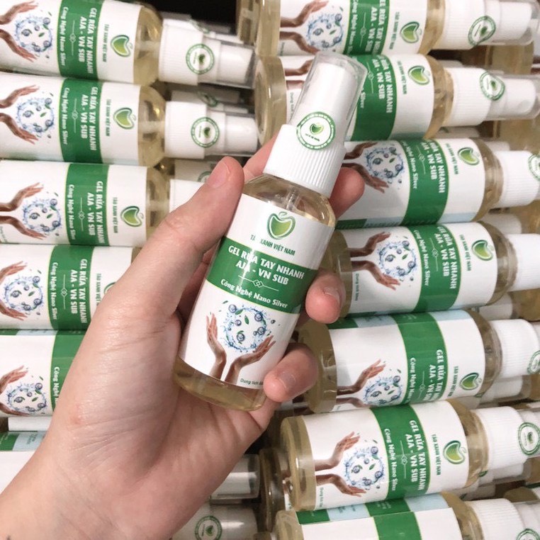 DUNG DỊCH XỊT KHÁNG KHUẨN KHÔ G01 CHAI 100ML - nước rửa tay - NƯỚC RỬA TAY KHÔ SÁT KHUẨN