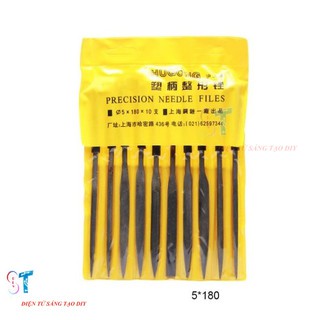 BỘ DŨA CẠNH KIM LOẠI, HỢP KIM CAO CẤP 10 MÓN