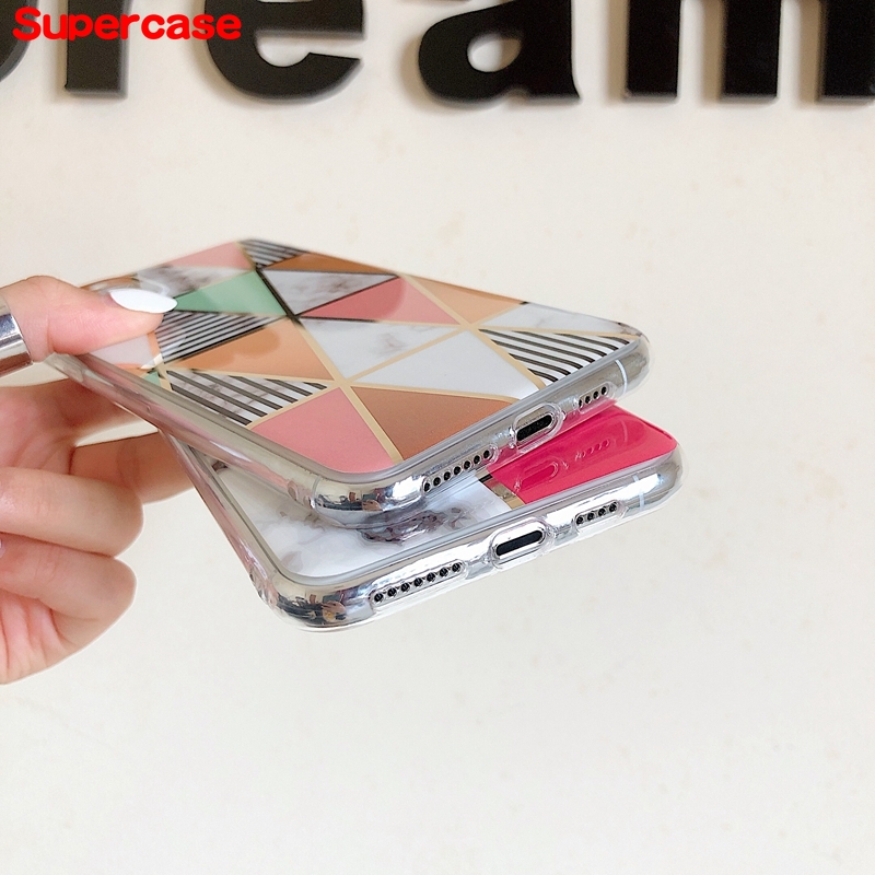 Ốp Điện Thoại Mềm Họa Tiết Hình Học Cho Samsung Galaxy Note 10 Plus 9 8 S20 Ultra S10 S9 S8 Plus | BigBuy360 - bigbuy360.vn