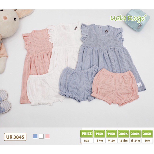 Uala rogo - váy bèo vai