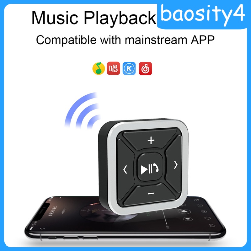 Điều Khiển Từ Xa Bluetooth 5.0 Gắn Vô Lăng Xe Hơi Baosity4 Bt009 Cho Ios / Android | BigBuy360 - bigbuy360.vn