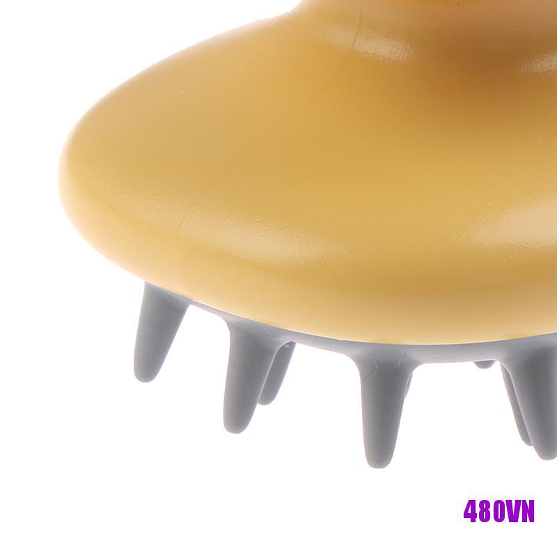 Lược Silicone Mát Xa Da Đầu Khi Tắm Tiện Dụng