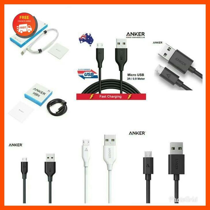 Dây Cáp Sạc Anker Micro Usb 6ft | 1.8m Tốc Độ Cao