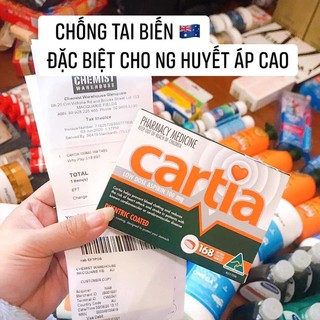 chống đột quỵ Cartia 168 viên