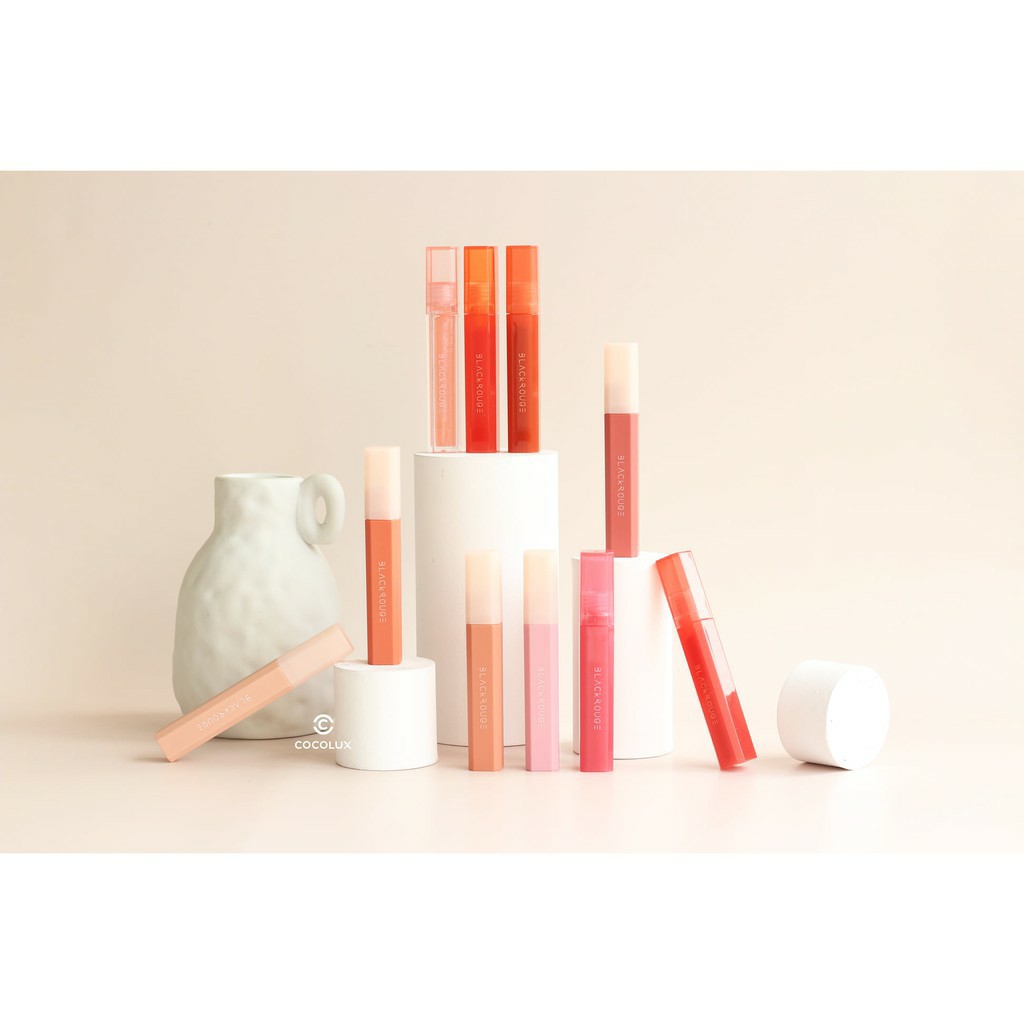 Son kem,Son Kem Lì Mịn Mượt Nhẹ Môi Black Rouge Half N Half Water Velvet-Son Kem Lì Hàng Cao Cấp Không Chì, Lâu trôi. | BigBuy360 - bigbuy360.vn