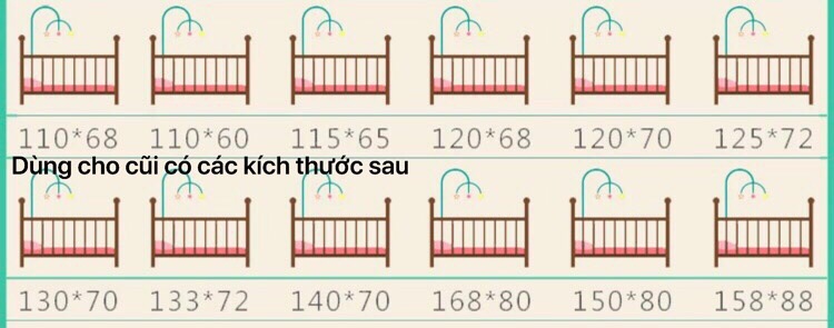 Màn chùm sơ sinh+ khung dành cho cũi
