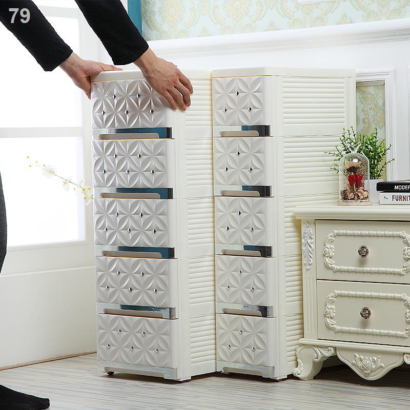 Crack tủ lưu trữ loại ngăn kéo nhựa hoàn thiện hộp đựng đồ nhà bếp phòng tắm nhỏ lót