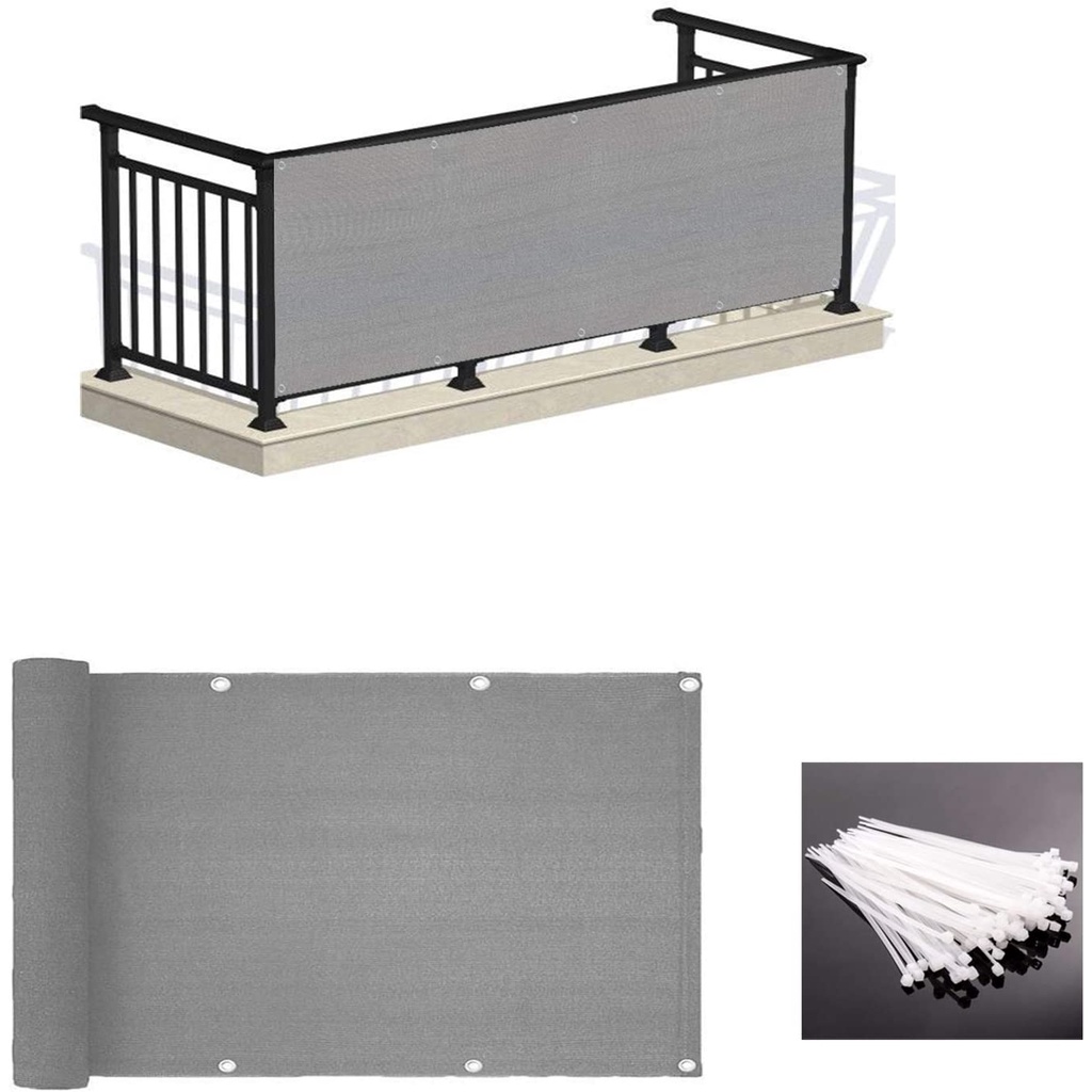 Tấm Chắn Gió Chống Tia Cực Tím 0.9 x 5m Cho Ban Công