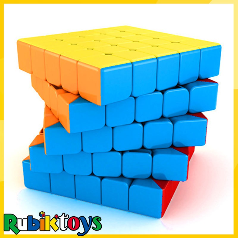 Combo Rubik 2x2, 3x3, 4x4, 5x5 Qiyi Cube Bẻ Góc Cực Tốt, Nhanh, Trơn, Mượt