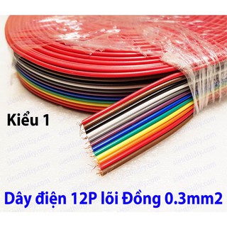 Dây cáp điện Đồng nhiều màu 3P4P5P6P8P10P12P