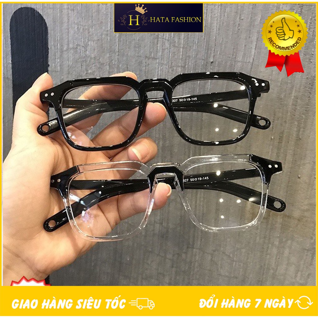 Mắt Kính Giả Cận 2 Chấm RETRO Thời Trang Hot Trend
