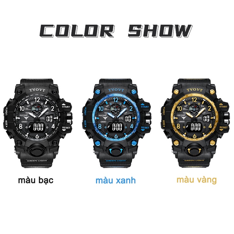 Đồng Hồ TVOVT  Thể Thao Nam Cao Cấp Chính Hãng  Phiên Bản Sport Chống Nước Tốt, Kiểu Dáng Đẹp Hiện Đại Giá Rẻ | BigBuy360 - bigbuy360.vn