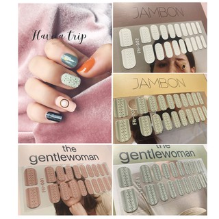 Miếng dán móng tay 3D Sweater - Nail Wraps (20 miếng dán khô)