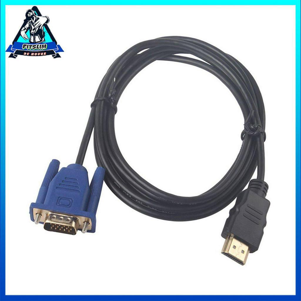 Cáp chuyển đổi HDMI sang VGA cho PC máy tính xách tay máy tính bảng độ phân giải cao