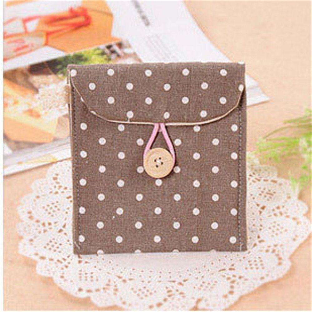 Túi Đựng Băng Vệ Sinh Bằng Cotton Cho Nữ