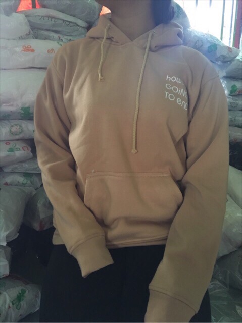 [ ẢNH THẬT ] Hoodie màu tan đen in chữ 130k/1c (MS 01) | BigBuy360 - bigbuy360.vn