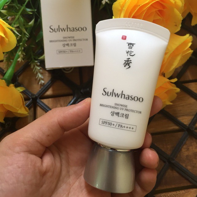 Kem chống nắng Sulwhasoo Snowise Brightening UV Protector SPF50+/PA++++ 20ml