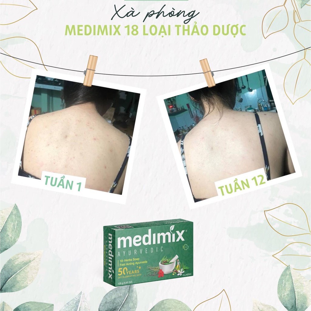 XÀ PHÒNG MEDIMIX THẢO DƯỢC 18 HERBS 125gr