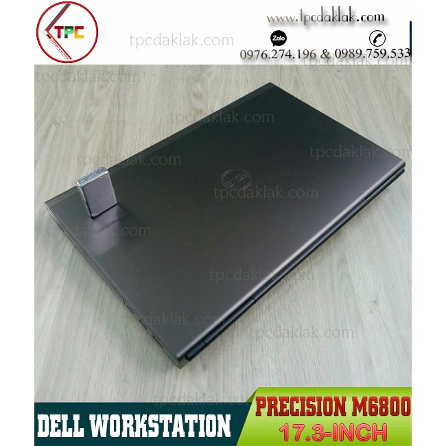 Laptop Dell Precision M6800 ( I7 4810MQ/ Ram 16GB / SSD 120GB - HDD 1TB / K4100M 4GB/ 17.3" FHD )