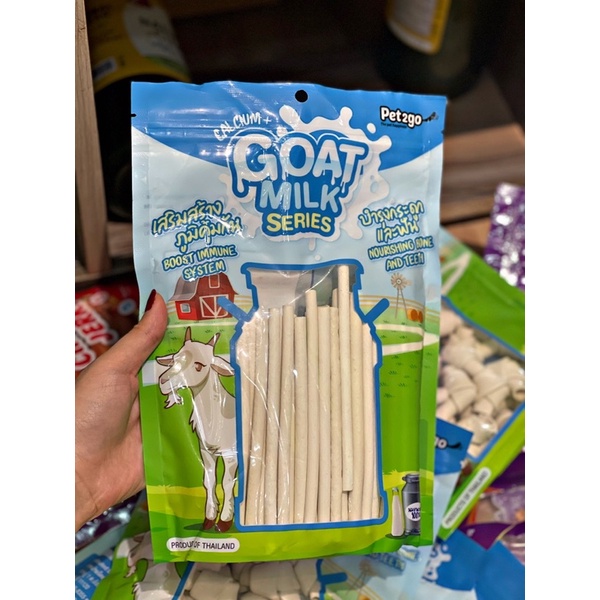 Xương gặm Goat Milk Series sữa dê cho chó 500g THÁI LAN