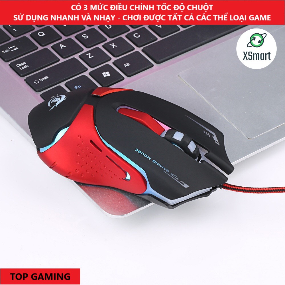 Chuột Máy Tính Chơi Game Siêu Đẹp A903 Gaming Mouse Phiên Bản Đặc Biệt Led 7 Màu Cool Ngầu | BigBuy360 - bigbuy360.vn