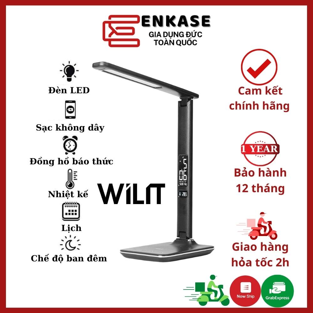 Đèn học để bàn chống cận WILIT U13AQ - Đèn bàn học tích hợp sạc không dây điện thoại