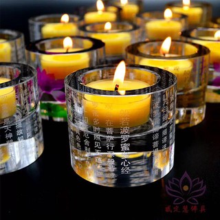 Đế Nến Pha Lê Hình Trụ