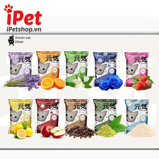 Cát Vệ Sinh Nhật Genki Cho Mèo - 5L - iPet Shop