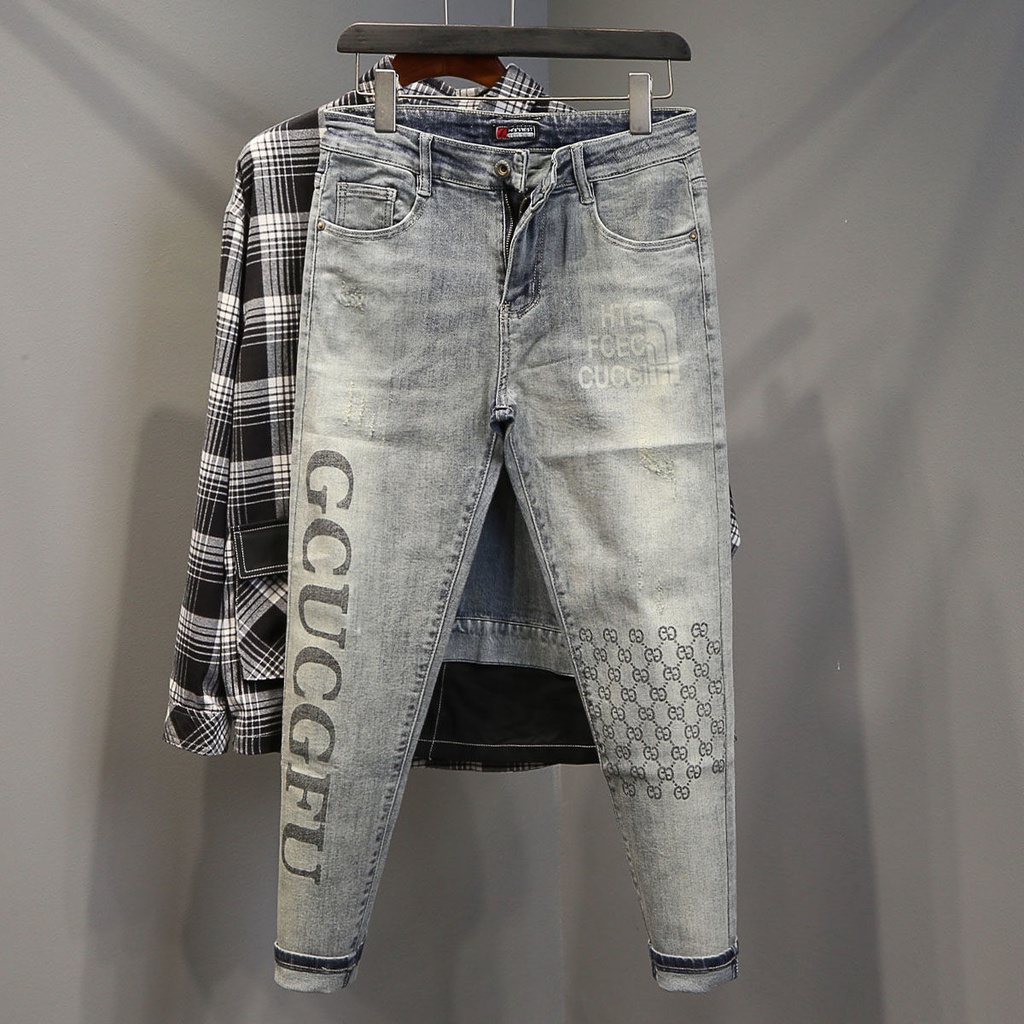 Quần Jeans Nam Màu Sắc Thời Trang Cá Tính