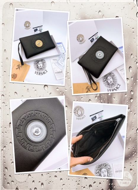 Túi cầm tay bản to nam versace fullbox