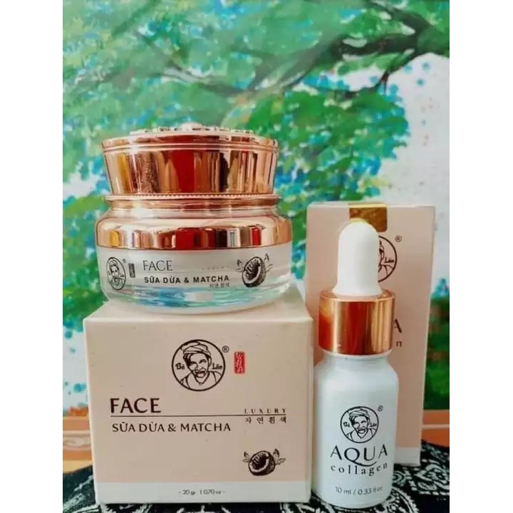 Kem Face Luxury và Aqua Colagen