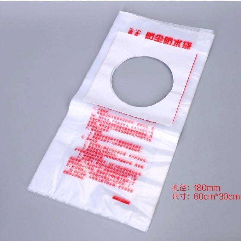 túi hứng bụi khoét lỗ điều hoà 100 cái