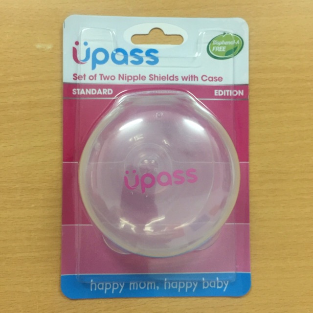 [Chính hãng] Núm trợ ty bú cho mẹ kèm hộp Upass (Bộ 2 chiếc) UP1001N Mama Baby VN